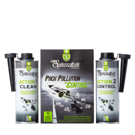 SphereTech Pack Poluição Control Gasolina 2×500ml
